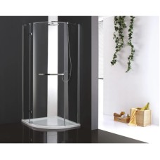 Душевой уголок Cezares Bergamo-Arco 100x100 см прозрачное стекло BERGAMO-W-R-1-100-ARCO-C-Cr-L