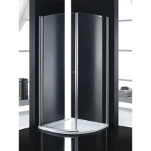 Душевой уголок Cezares Elena 90x90 см текстурное стекло ELENA-W-R-1-90-P-Cr-L