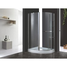 Душевой уголок Cezares Elena 120x90 см текстурное стекло ELENA-W-RH-1-120/90-P-Cr-L