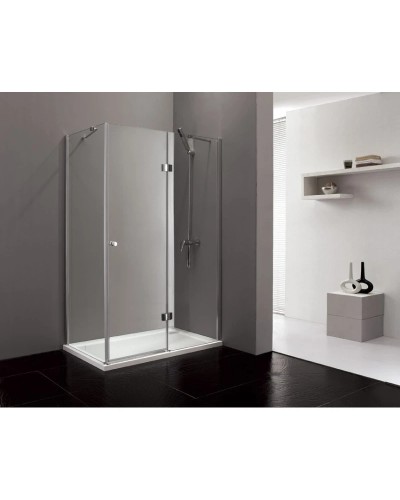 Душевой уголок Cezares Verona 120x90 см текстурное стекло VERONA-W-AH-1-120/90-P-Cr-R