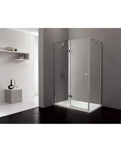 Душевой уголок Cezares Verona 90x80 см прозрачное стекло VERONA-W-AH-1-90/80-C-Cr