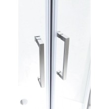 Душевой уголок Cezares Molveno R-2 100х100 MOLVENO-R-2-100-P-Cr профиль Хром стекло рифленое