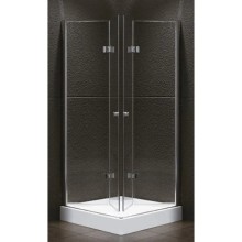 Душевой уголок Cezares Elena 100x100 см прозрачное стекло ELENA-W-AS-2-100-C-Cr