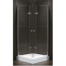 Душевой уголок Cezares Elena 100x100 см прозрачное стекло ELENA-W-AS-2-100-C-Cr