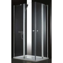 Душевой уголок Cezares Elena 120x100 см прозрачное стекло ELENA-W-AH-2-120/100-C-Cr
