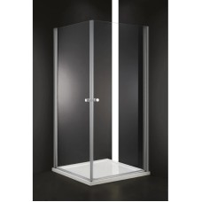 Душевой уголок Cezares Elena 90x90 см текстурное стекло ELENA-W-A-2-90-P-Cr