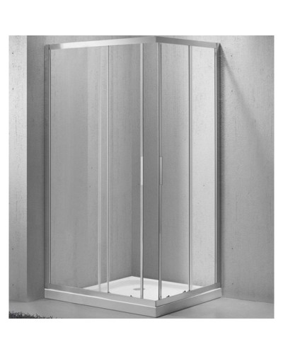 Душевой уголок BelBagno SELA-AH-2-120/90-C-Cr 120x90 профиль Хром стекло прозрачное