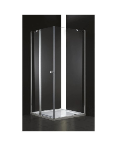 Душевой уголок Cezares Elena 90x90 см прозрачное стекло ELENA-W-A-12-90-C-Cr