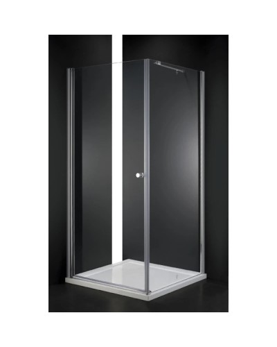 Душевой уголок Cezares Elena 80x80 см прозрачное стекло ELENA-W-A-1-80-C-Cr