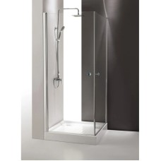 Душевой уголок Cezares Triumph 70x70 см текстурное стекло TRIUMPH-D-A-2-70-P-Cr