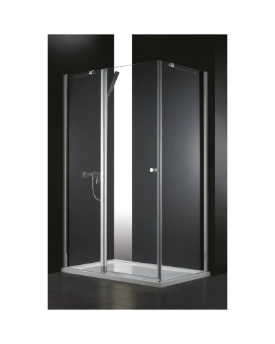 Душевой уголок Cezares Elena 90x100 см прозрачное стекло ELENA-W-AH-1-90/100-C-Cr