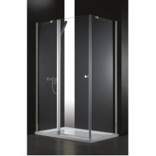 Душевой уголок Cezares Elena 120x100 см прозрачное стекло ELENA-W-AH-1-120/100-C-Cr