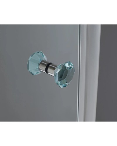 Душевой уголок Cezares Triumph 120x90 см текстурное стекло TRIUMPH-D-AH-1-120/90-P-Cr-L