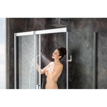 Душевой уголок Ravak Matrix MSDPS-100/80 L белый Transparent 0WLA4100Z1