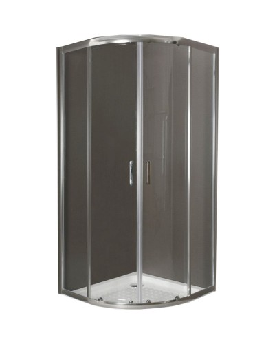 Душевой уголок BelBagno UNO-195-R-2-90-C-Cr 90х90 профиль Хром стекло прозрачное