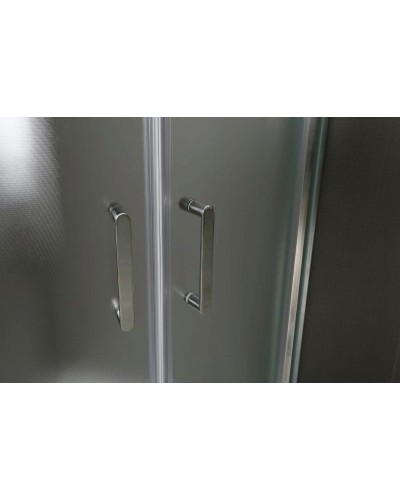 Душевой уголок BelBagno UNO-195-R-2-90-C-Cr 90х90 профиль Хром стекло прозрачное