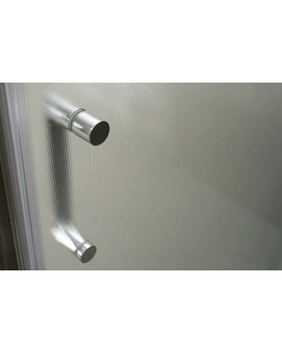 Душевой уголок BelBagno UNO-195-R-2-90-C-Cr 90х90 профиль Хром стекло прозрачное