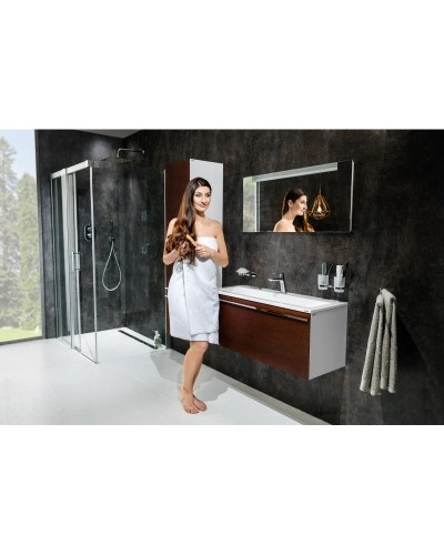 Душевой уголок Ravak Matrix MSDPS-110/80 L блестящий Transparent 0WLD4C00Z1