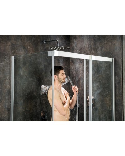 Душевой уголок Ravak Matrix MSDPS-110/80 R блестящий Transparent 0WPD4C00Z1