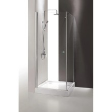 Душевой уголок Cezares Triumph 90x90 см прозрачное стекло TRIUMPH-D-A-1-90-C-Cr-L