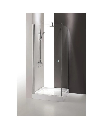 Душевой уголок Cezares Triumph 90x90 см прозрачное стекло TRIUMPH-D-A-1-90-C-Cr-L