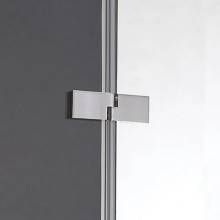 Душевой уголок Cezares Bergamo 90x90 см текстурное стекло BERGAMO-W-A-1-90-P-Cr-R