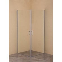 Душевой уголок Orange E04-090TCR 90x90 профиль Хром стекло прозрачное