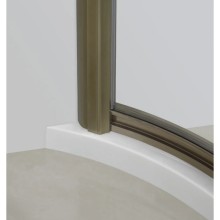 Душевой уголок Cezares Modena 90x90 см текстурное стекло MODENA-R-2-90-P-Br