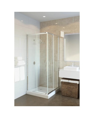 Душевой уголок Alpen Alpina Square 98х98 см прозрачное стекло A320N-100