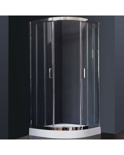 Душевой уголок Royal Bath HKD 90х90 RB90 HKD-T-CH без поддона профиль Хром стекло прозрачное