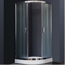 Душевой уголок Royal Bath HKD 100х100 RB100 HKD-C-CH без поддона профиль Хром стекло рифленое