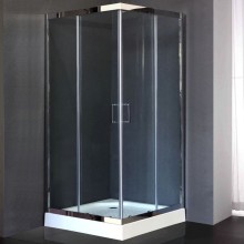 Душевой уголок Royal Bath HPD 90х90 RB90 HPD-T-CH без поддона профиль Хром стекло прозрачное