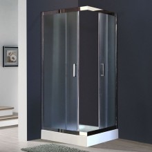 Душевой уголок Royal Bath HPD 120х80 RB8120 HPD-C-CH без поддона профиль Хром стекло рифленое