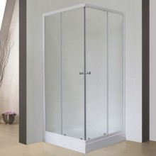 Душевой уголок Royal Bath HPD 75х75 RB75HPD-C без поддона профиль Белый стекло матовое