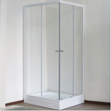 Душевой уголок Royal Bath HPD 75х85 RB8575HPD-T без поддона профиль Белый стекло прозрачное