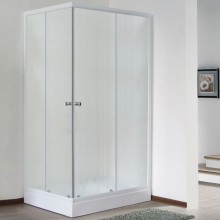 Душевой уголок Royal Bath HPD 75х115 RB11575HPD-C без поддона профиль Белый стекло матовое