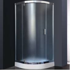 Душевой уголок Royal Bath HKV 90х90 RB HKV90-C-CH без поддона профиль Хром стекло рифленое