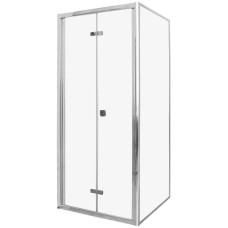 Душевой уголок Cerutti SPA Bella ZQD91T 90x90 7658 профиль Хром стекло прозрачное