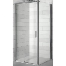 Душевой уголок Riho Ocean O203 100x80 G006004120 (GU01000801) L профиль Хром стекло прозрачное