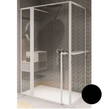 Душевой уголок Riho Lucid GD203 130х90 G005023121 (GD213B090) профиль Черный стекло прозрачное