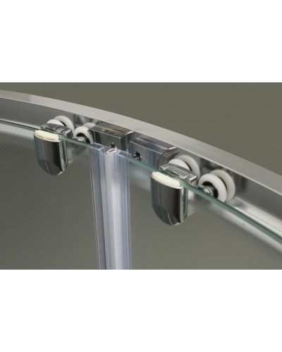 Душевой уголок BelBagno Uno 80х80 см текстурное стекло UNO-R-2-80-P-Cr