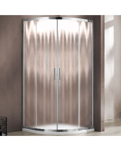 Душевой уголок Vincea Garda 100x100 VSQ-1G100CH профиль Хром стекло шиншилла