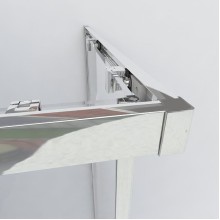 Душевой уголок Vincea Garda VSS-1G100CH 100x100 профиль Хром стекло шиншилла