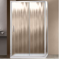 Душевой уголок Vincea Garda 120х80 VSR-1G8012CH профиль Хром стекло шиншилла