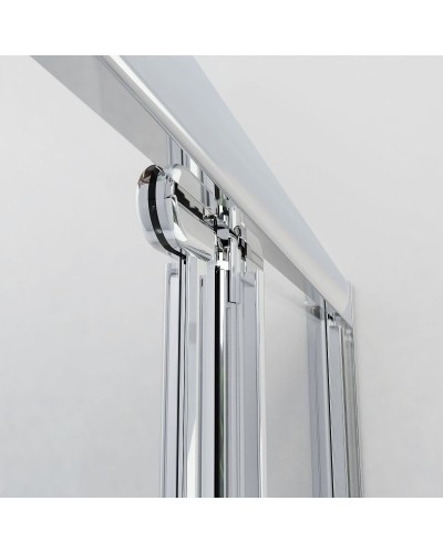 Душевой уголок Vincea Garda 80x80 VSR-1G8080CL профиль Хром стекло прозрачное