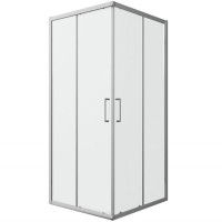 Душевой уголок Bravat Drop 90x90 BS090.2200A профиль Хром стекло прозрачное