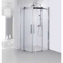 Душевой уголок Bravat Wave 90x90 BS090.1202S профиль Хром стекло прозрачное