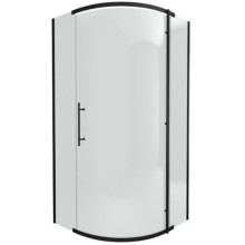 Душевой уголок Bravat Black Line 90x90 BS090.1110A профиль Черный стекло прозрачное