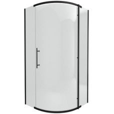 Душевой уголок Bravat Black Line 90x90 BS090.1110A профиль Черный стекло прозрачное