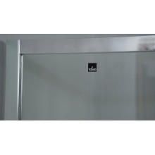 Душевой уголок Timo TL 100x100 TL-1101F профиль Хром стекло матовое